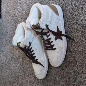 NIB Vintage Havana hi top sneakers